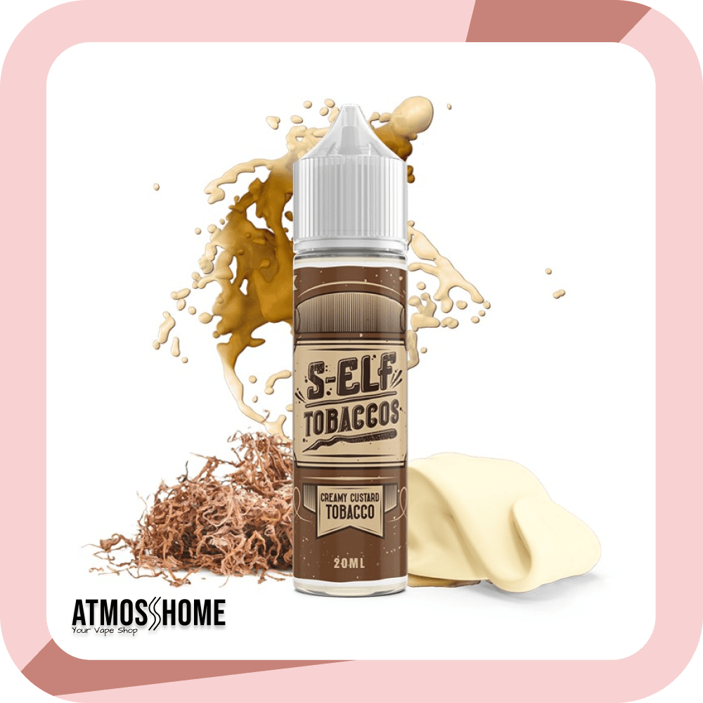 S-Elf Juice Tobaccos Creamy Custard Tobacco Flavour Shot 60ml AtmosHome