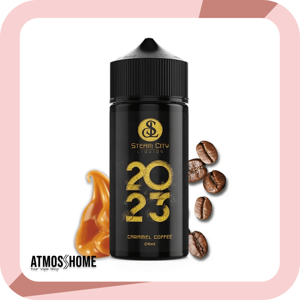 Steam City 2023 Caramel Coffee Flavour Shot 30ml AtmosHome
