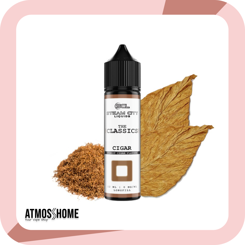 Steam City The Classics Cigar Flavour Shot 60ml AtmosHome
