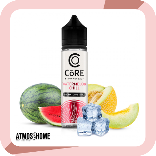 Υγρά αναπλήρωσης ηλεκτρονικού τσιγάρου CORE by Dinner Lady Flavor Shot Watermelon Chill 20/60ml