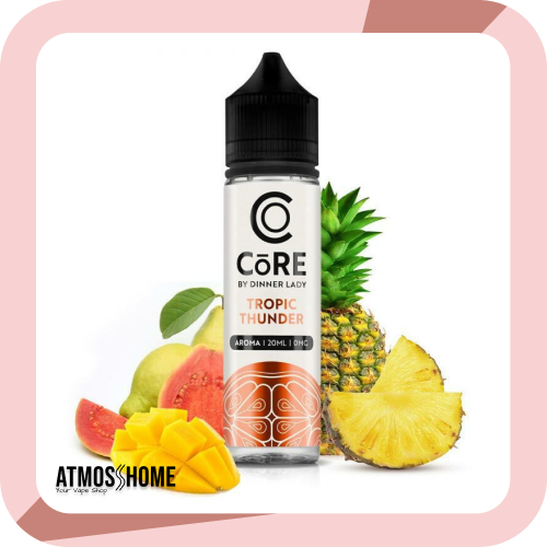 Υγρά αναπλήρωσης ηλεκτρονικού τσιγάρου CORE by Dinner Lady Flavor Shot Tropic Thunder 20/60ml