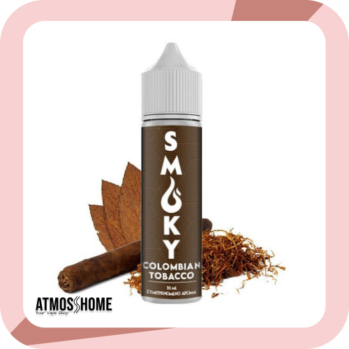 Υγρά αναπλήρωσης ηλεκτρονικού τσιγάρου ηλεκτρονικά τσιγάρα Βόλου Steam City Flavor Shot 10ml/60ml Smoky Colombian Tobacco