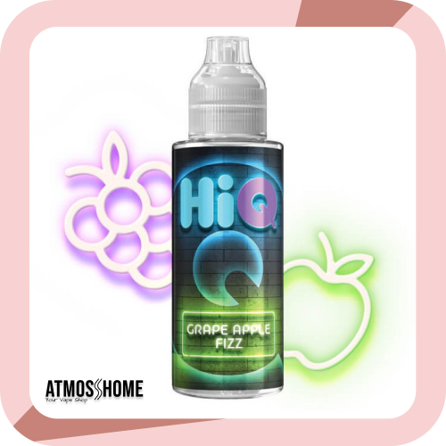 Υγρά αναπλήρωσης ηλεκτρονικού τσιγάρου ηλεκτρονικά τσιγάρα Βόλου HiQ Flavor Shot Grape Apple Fizz