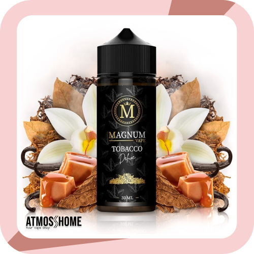 Υγρά αναπλήρωσης ηλεκτρονικού τσιγάρου ηλεκτρονικά τσιγάρα Βόλου Magnum Deluxe Tobacco 15ml/60ml