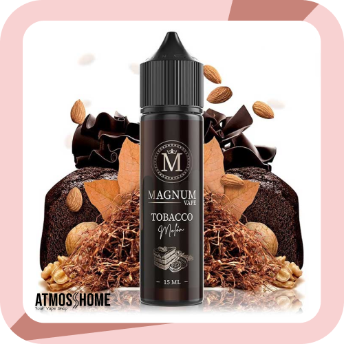Υγρά αναπλήρωσης ηλεκτρονικού τσιγάρου ηλεκτρονικά τσιγάρα Βόλου Magnum Tobacco Malon 15ml/60ml
